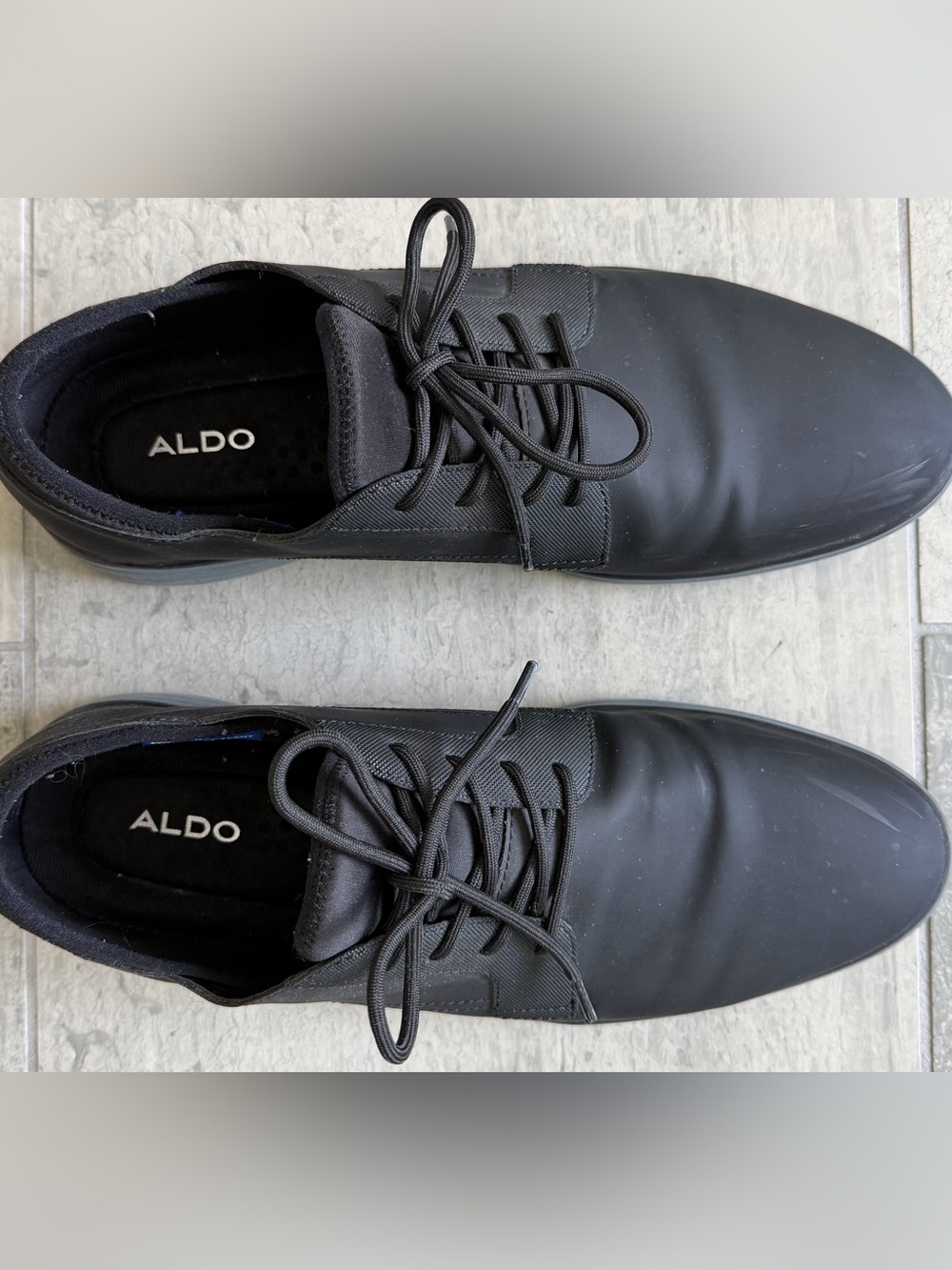 Aldo Black Men's Lace-Up Oxfords